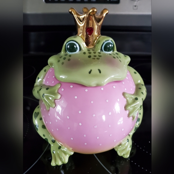 Department 56 Other - Department 56 Frog Prince Cookie Jar